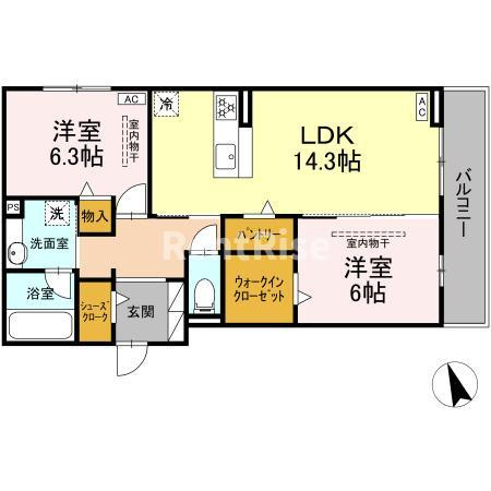 シングレイスの間取り