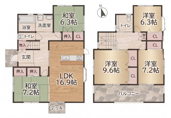 北葛城郡河合町大輪田　一戸建