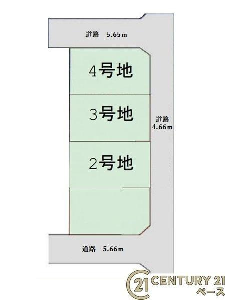 ファーストタウン疋田 ３号棟 ／新築一戸建の区画図|■こちらの物件は３号棟です！■