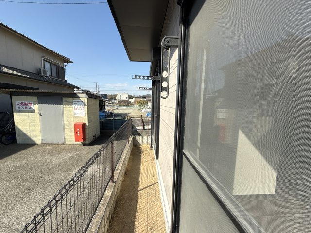 ディアス中島　Aのバルコニー