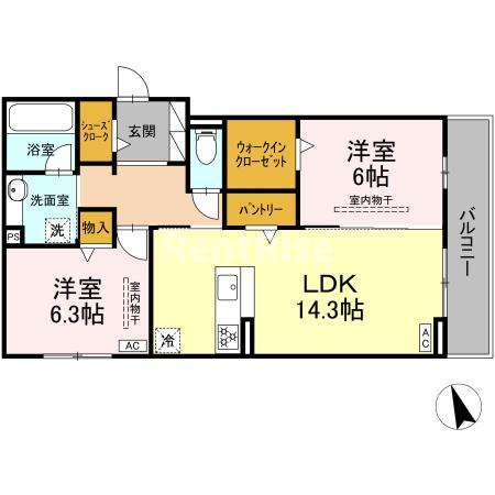 セイグレイスの間取り