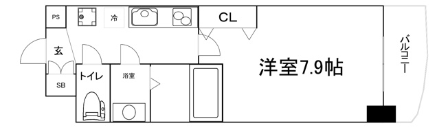 【間取り】 | Luxe森之宮