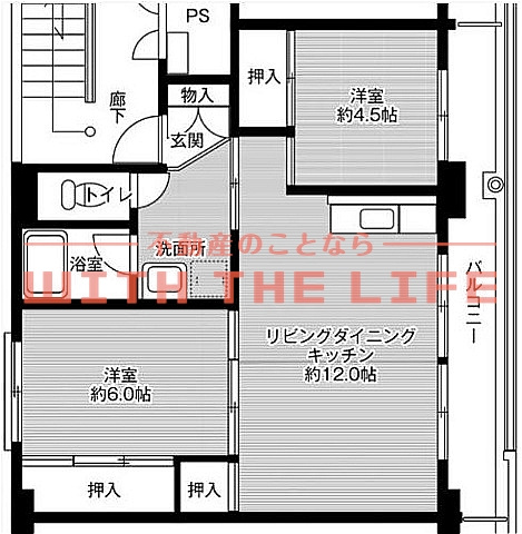 ビレッジハウス吉井Ⅱ【キャッシュバック対象物件】の間取り