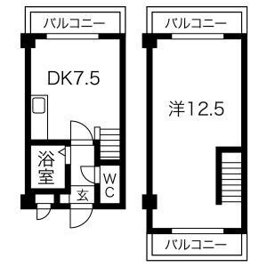 グローリー平尾の間取り