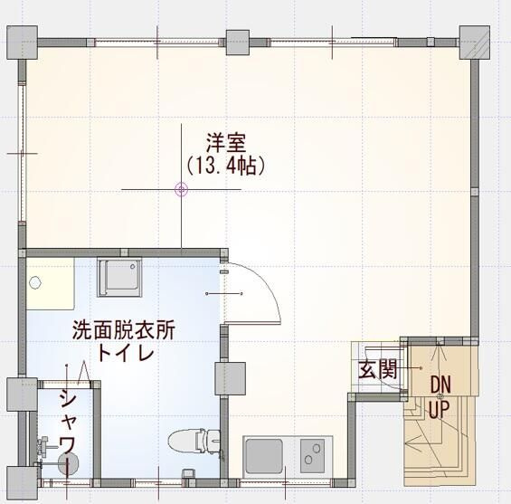 上筒井ビルの間取り