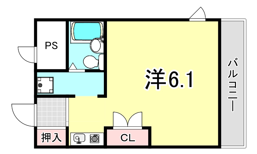 ダンディライオン西宮の間取り