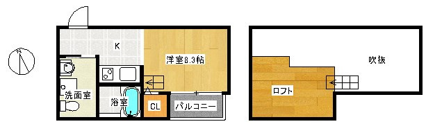 ドリームウッズ箱崎Ⅷの間取り