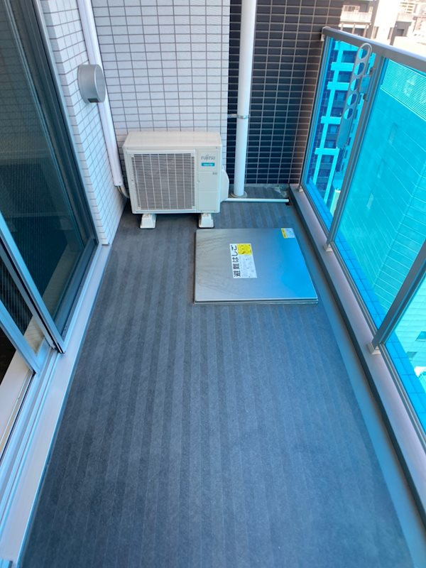 セイワパレス京町堀のバルコニー