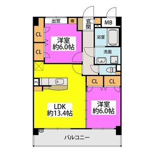 【間取り】 | ポワッソン ルージュ