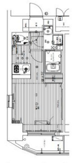 プレサンス難波ヴィータの間取り