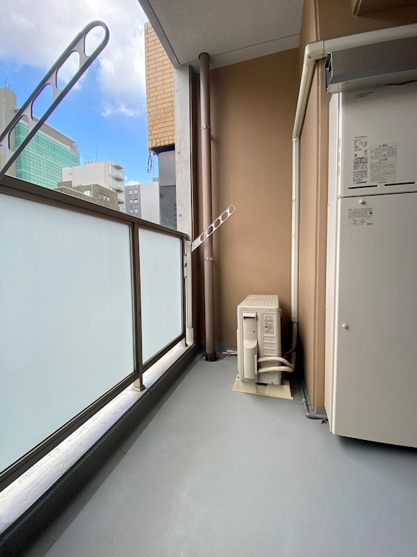 サニークレスト赤坂のバルコニー