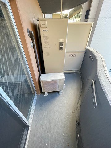 エグゼ難波東のバルコニー