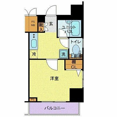 ヴェルト三軒茶屋Ⅱの間取り