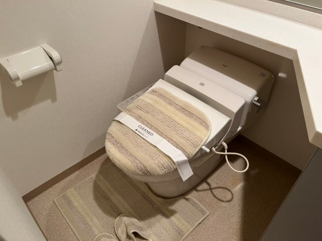 温水洗浄便座機能がついているので助かります。