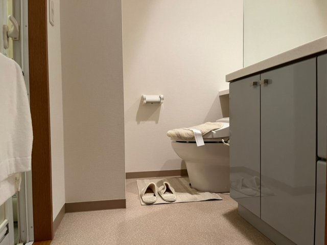 脱衣所になります。