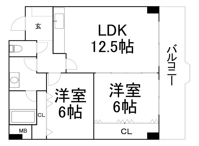 【間取り】 | ウィステリア谷町