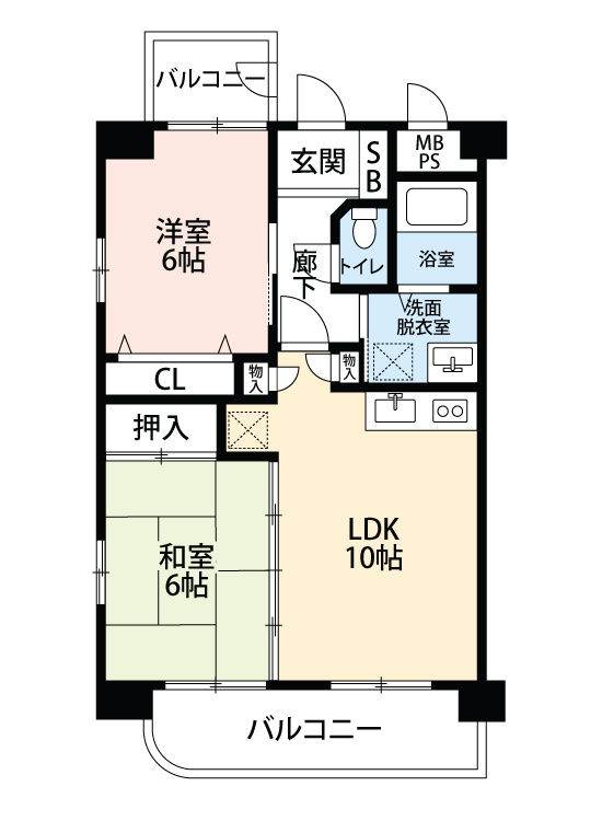 エクセル　　刈谷市近郊の賃貸はクラスホームの間取り