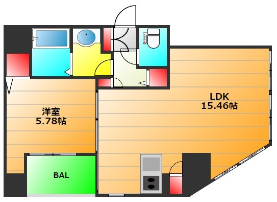 フォレステージュ西本町の間取り