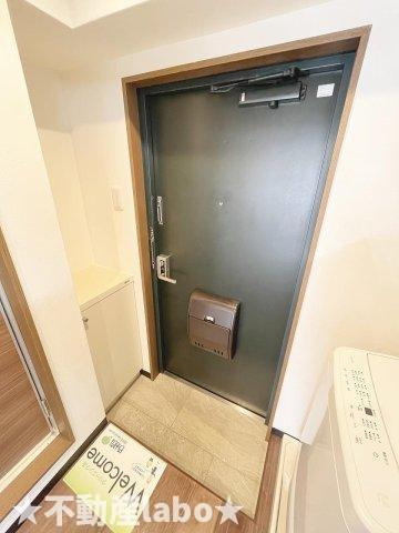 ラフィーネオキノハマの玄関