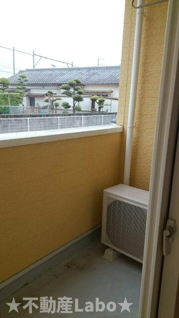 ファインステージ　Ｂのバルコニー