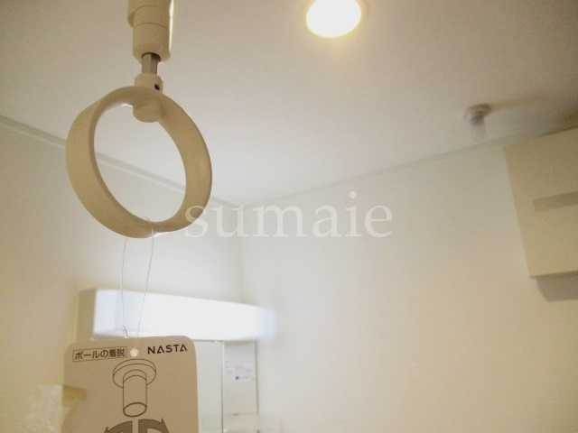 ヴィレッタ岩淵の設備|室内干し用の設備です☆