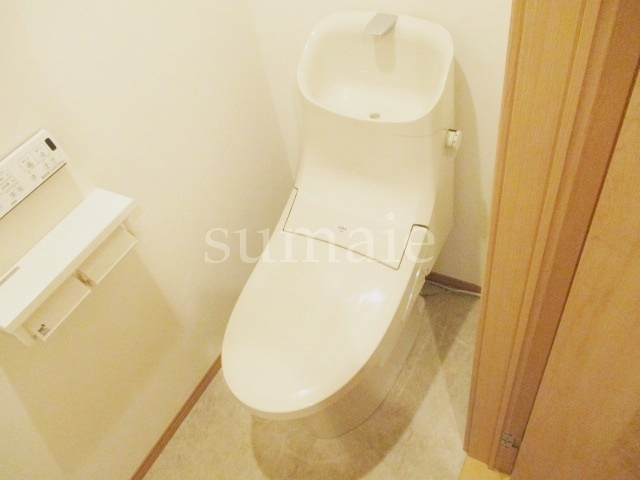 ヴィレッタ岩淵のトイレ|温水洗浄便座付きです☆