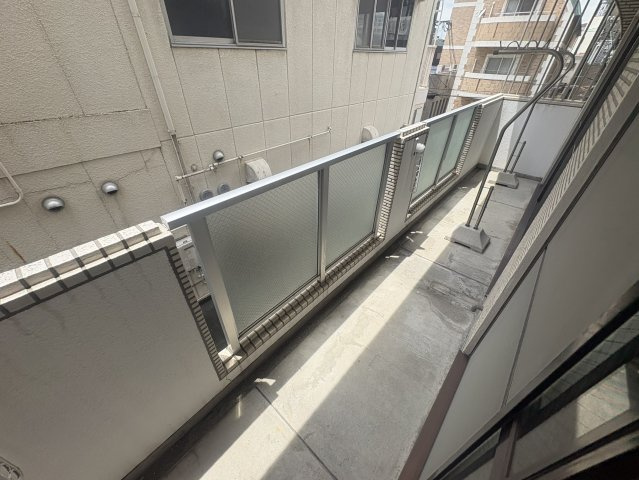 入江マンションのバルコニー