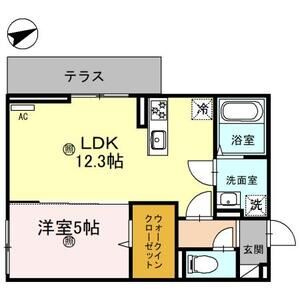 【間取り】 | アリア大江 | 間取図