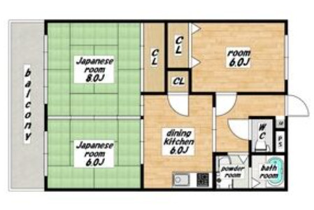 入江マンションの間取り