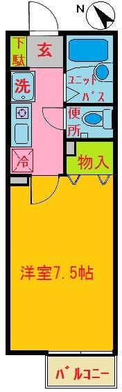 エクレールの間取り