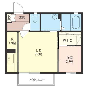 インペリアル Ｂの間取り
