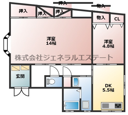 La Luce高柳の間取り