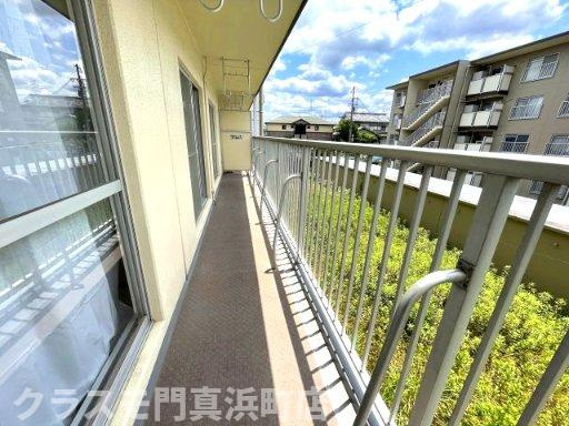 エル・セレーノ古川橋のバルコニー|(参考)同マンション同間取り他部屋の写真