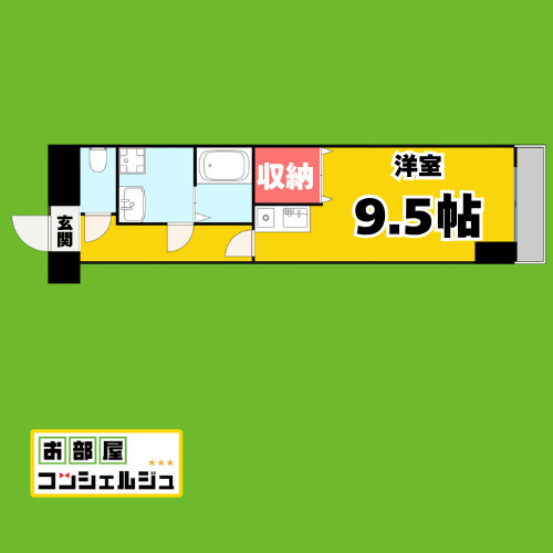 Reveur十一屋の間取り