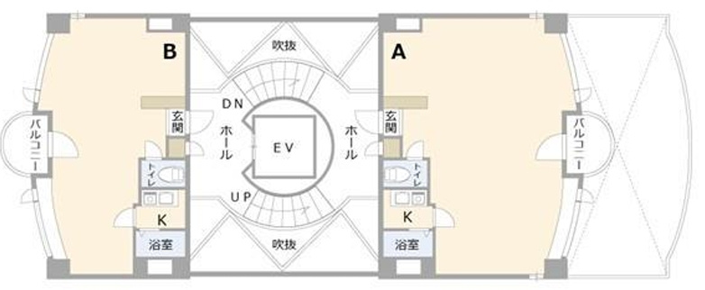 サザンウエストビルの間取り
