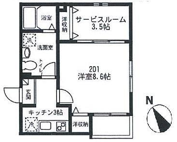 【間取り】 | Residenza al picco-レジデンツァアルピッコ-