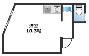 ソレイユ中原の間取り