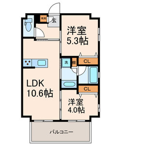 フロントコート両国の間取り