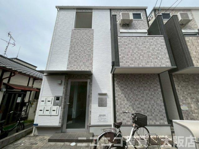 大阪市旭区今市１丁目のアパートの外観