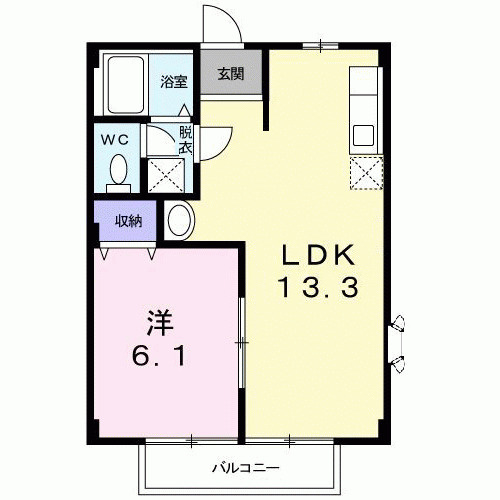 【間取り】 | サンビレッジジュリア