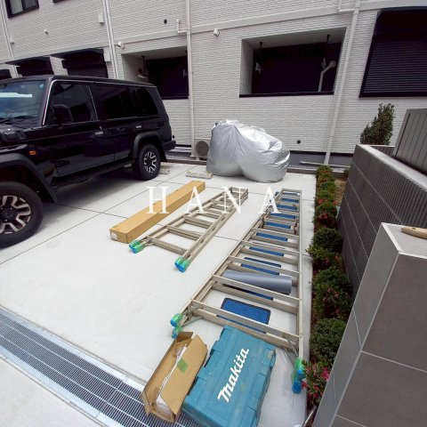 カサブランカの駐車場