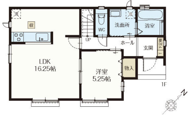 【仲介手数料無料】入間市小谷田全３棟Ｂ号棟　入間市の不動産なら西武ハウジング