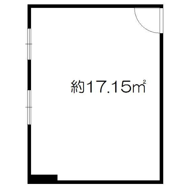 大阪市中央区久太郎町１丁目の店舗事務所の間取り