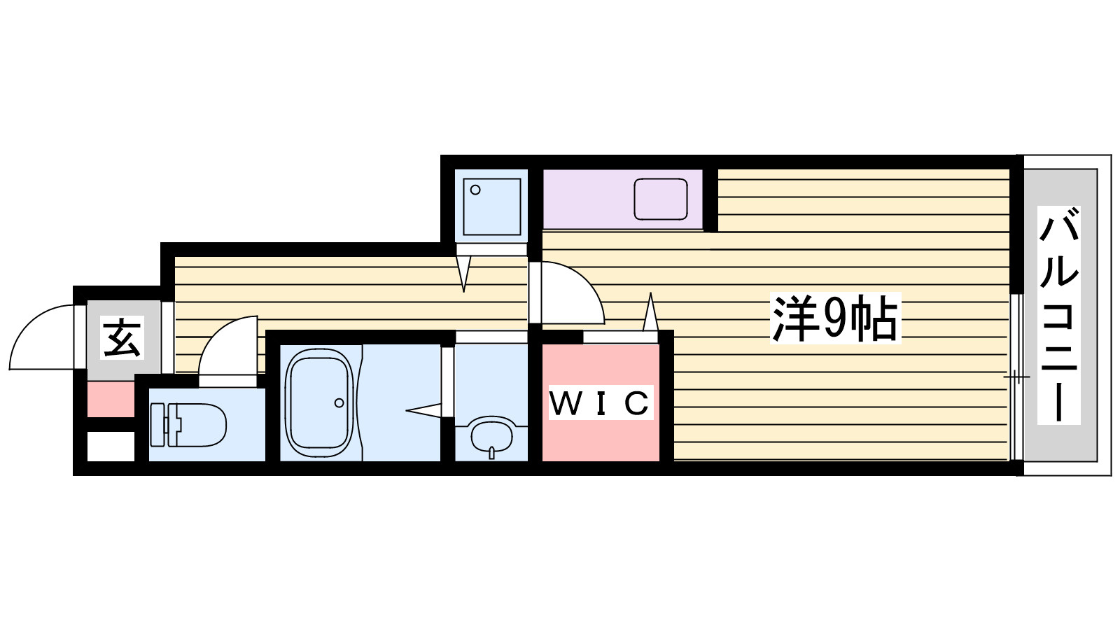 パインフィールドの間取り