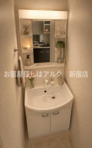 CHACHAの独立洗面台|同仕様