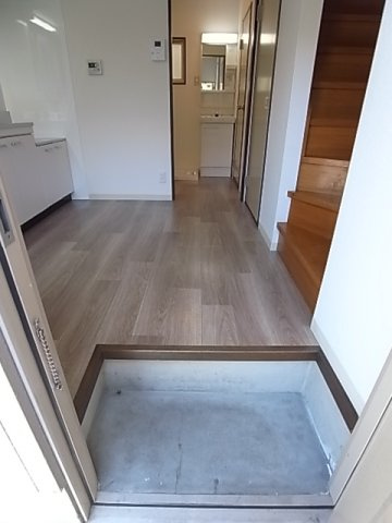 大久保ハイツの玄関