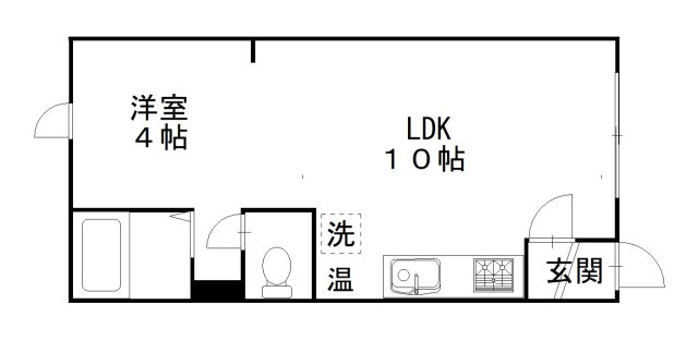 パークサイド廉の間取り