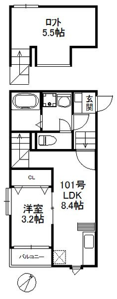 ポラリス箱崎駅東 498