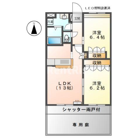 ウエストウッドの間取り