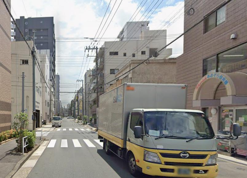 墨田区緑４丁目の事務所の周辺